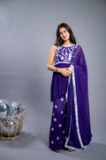 Amethyst Bloom Tunic Set