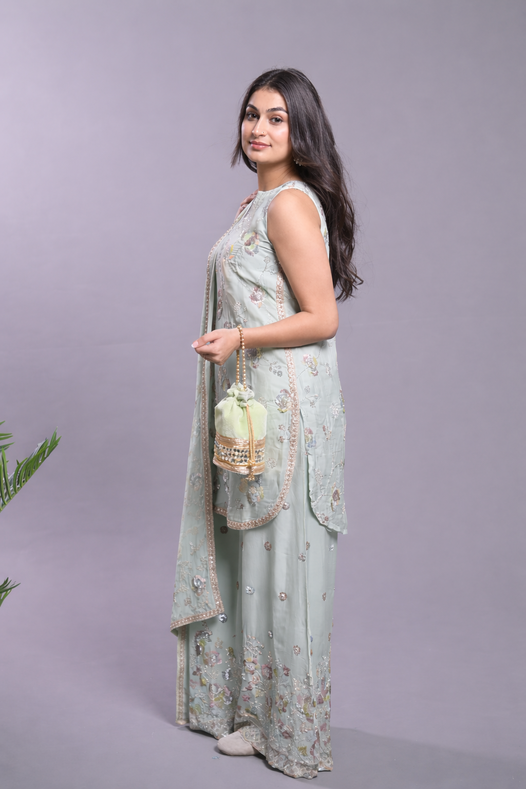 Jade Elegance Kurta Set