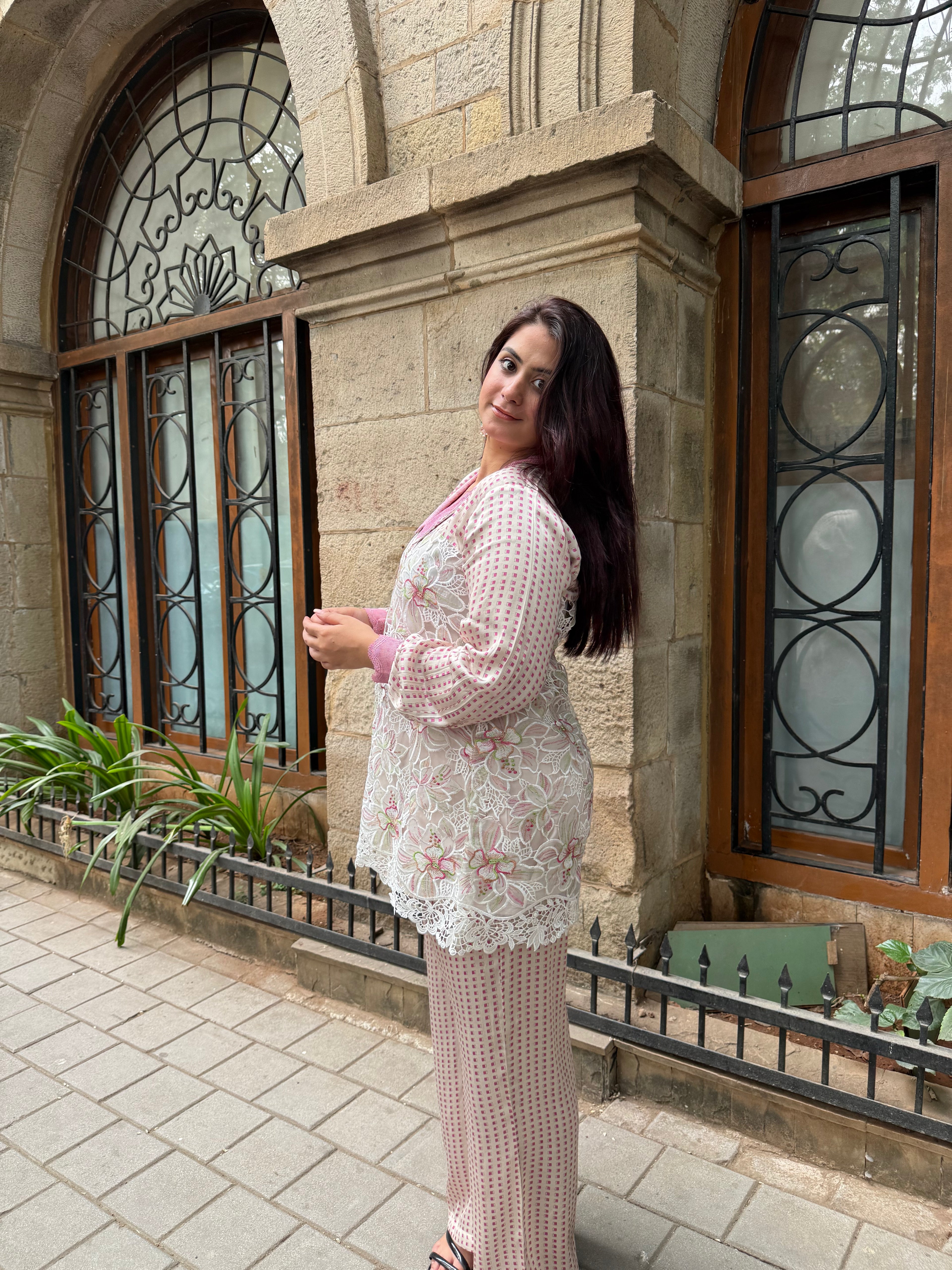 Lilac Meadow Kurta Set