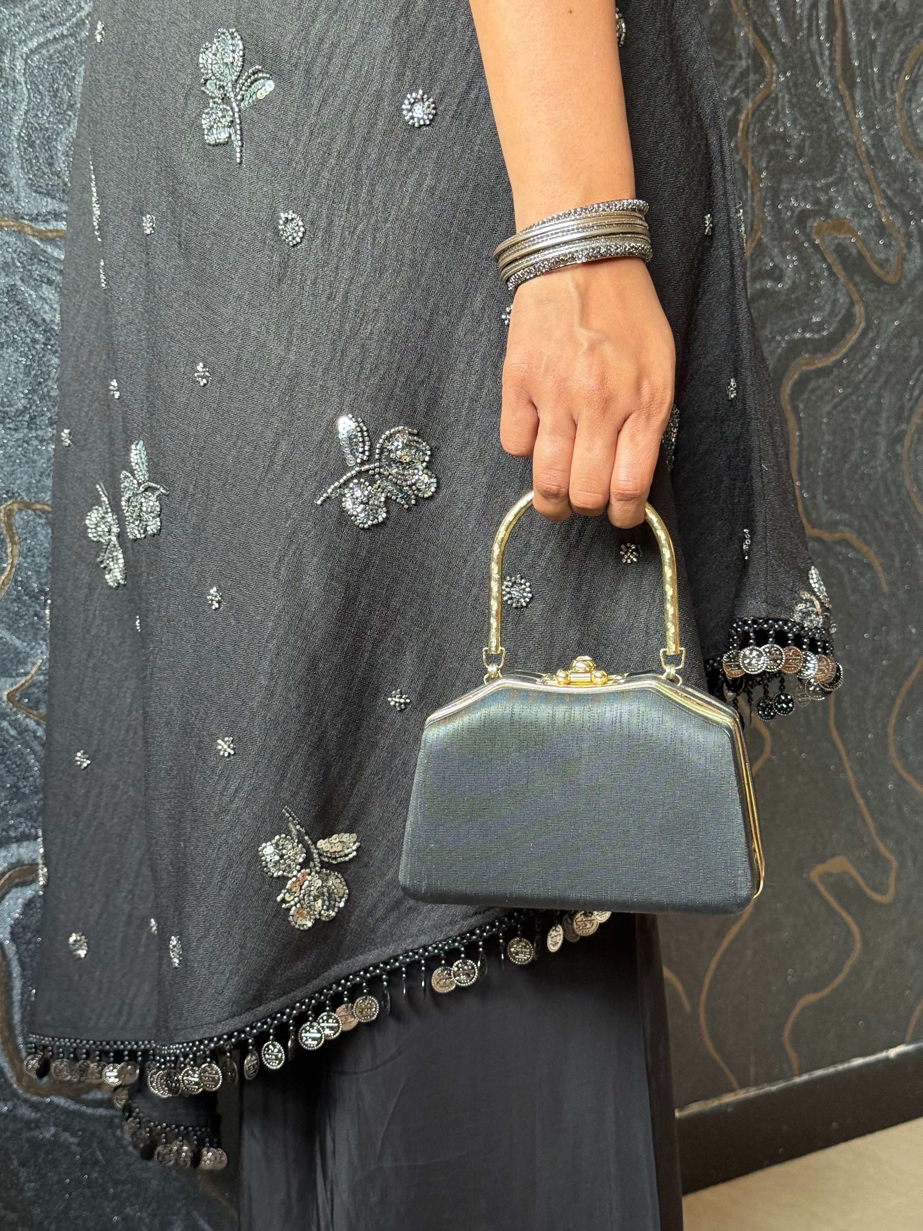 Noir Elegance Kurta Set
