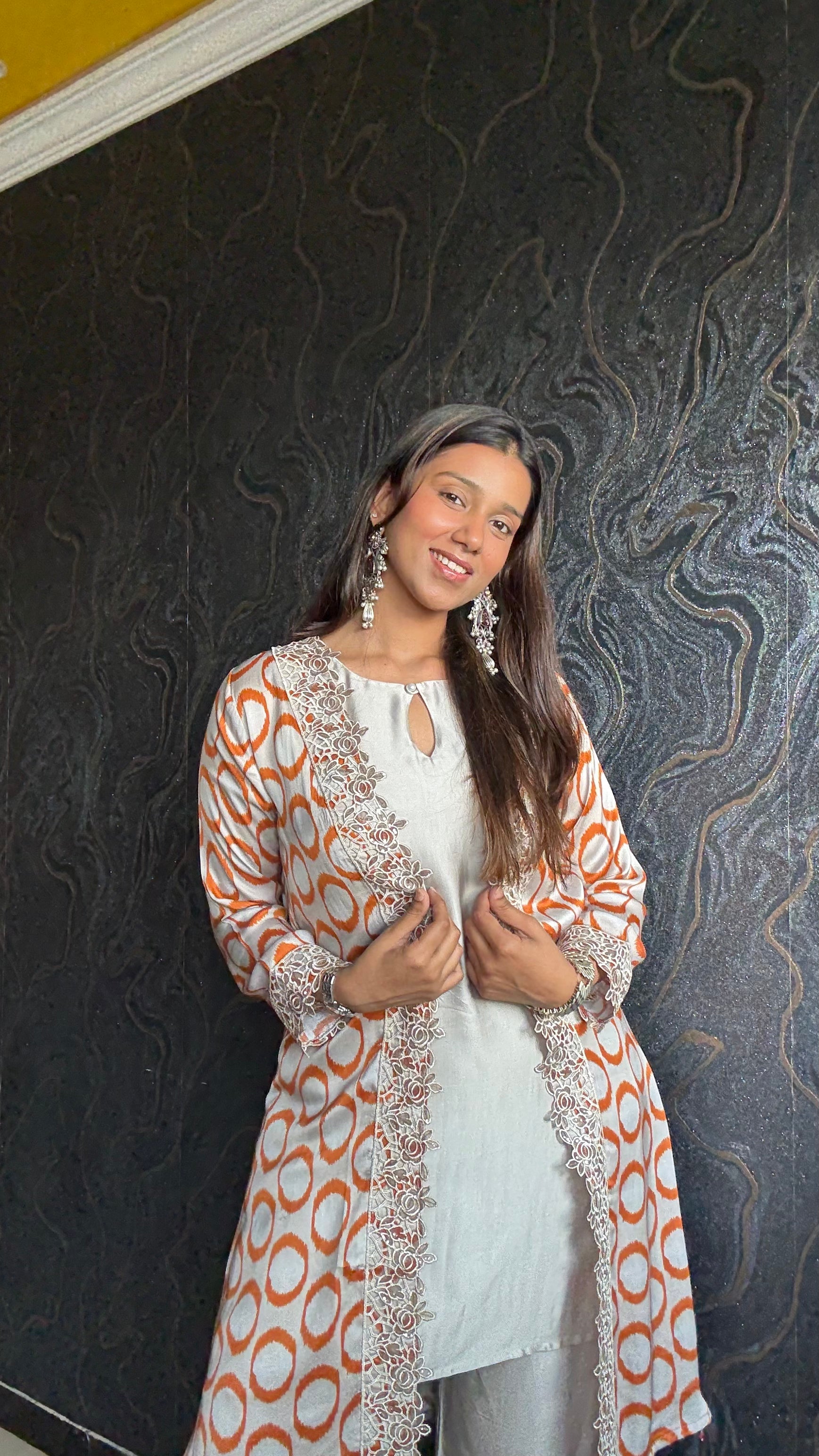 Rosewater Pearl Embroidered Set