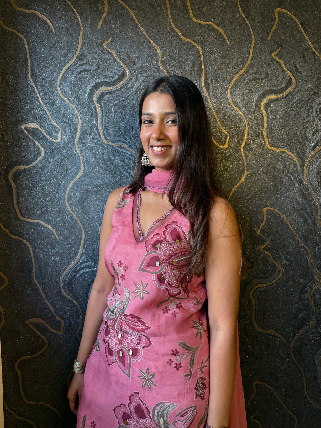Blush Grace Cutwork Shalwar Suit
