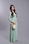 Sunset Glow Embroidered Ensemble