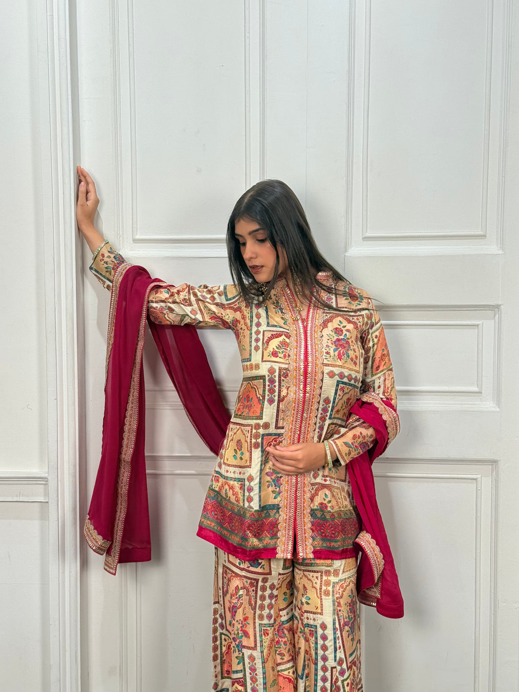 Snowdrop Embroidered Kaftan