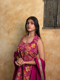 Rosette Pearl Cutwork Shalwar Suit