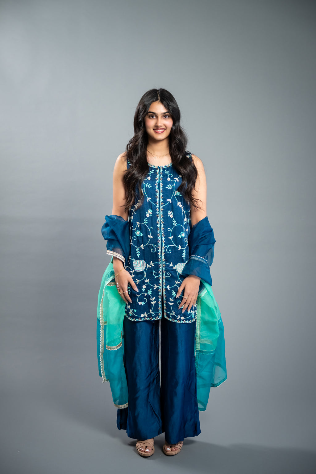 Azure Blue Kurta Set