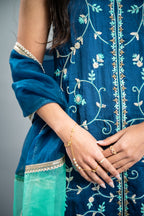 Azure Blue Kurta Set