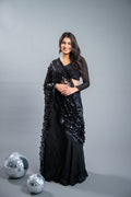 Midnight Pearl Embroidered Ensemble