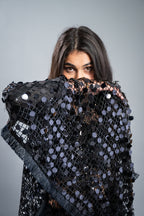 Midnight Pearl Embroidered Ensemble