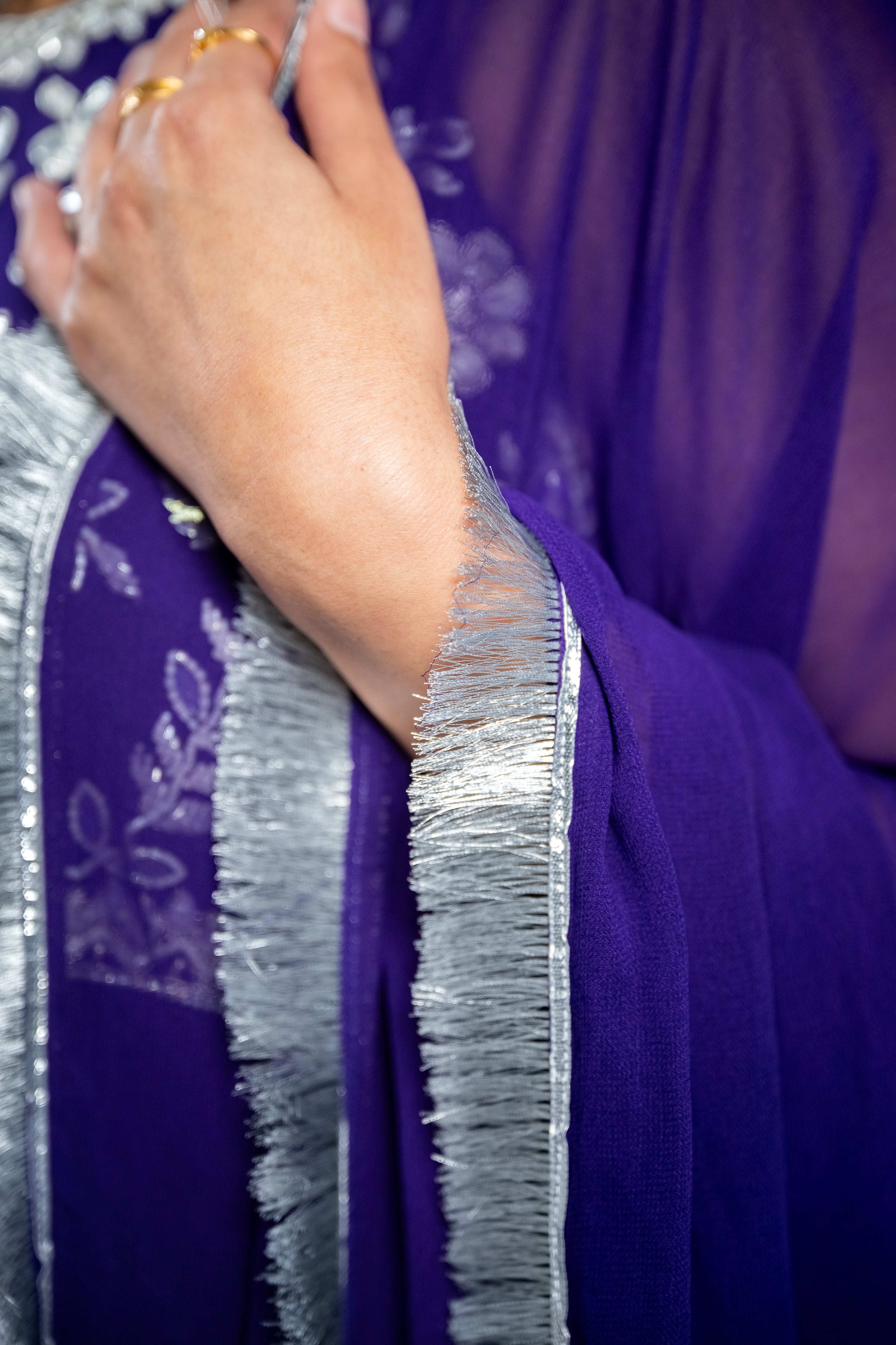 Amethyst Bloom Tunic Set