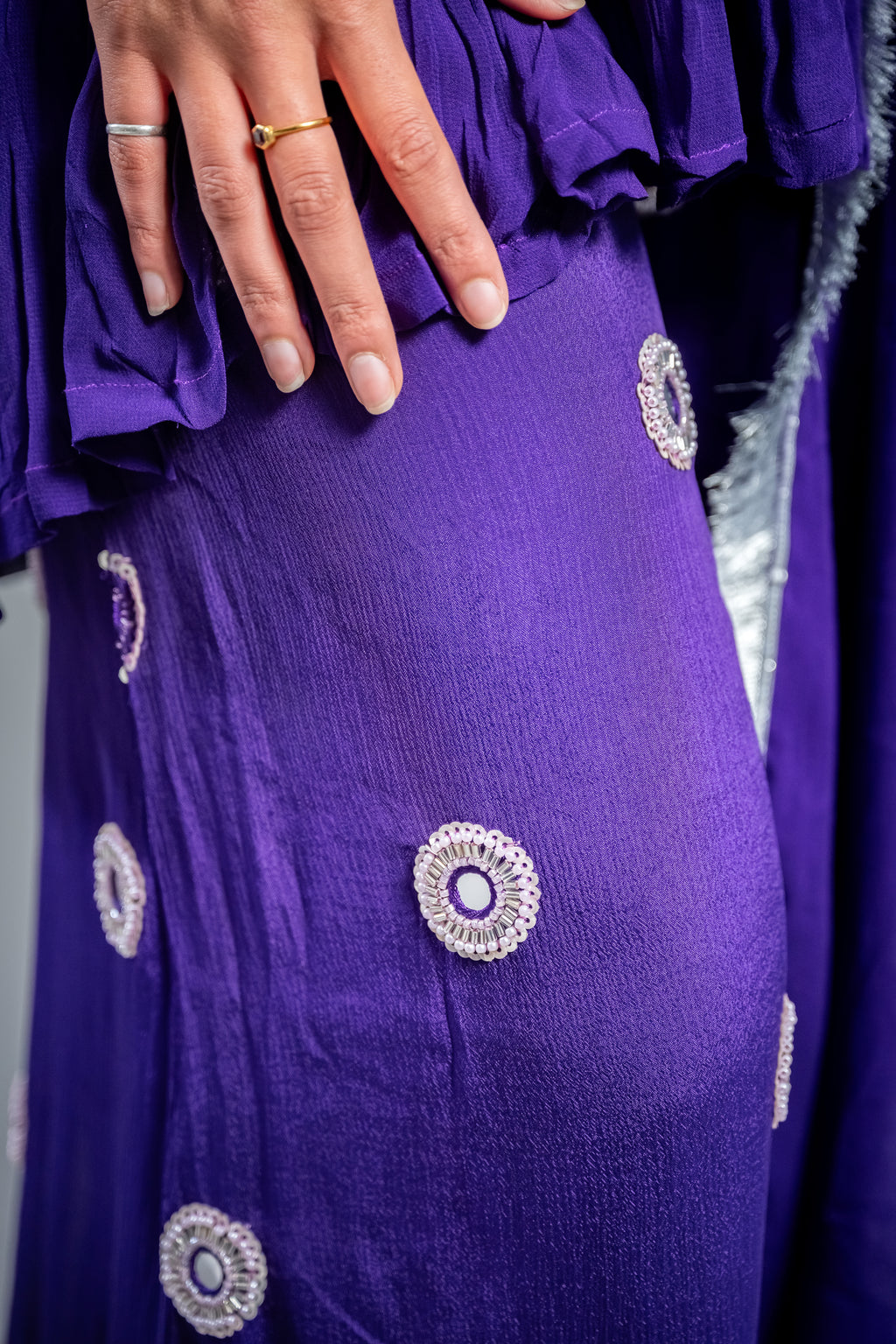 Amethyst Bloom Tunic Set